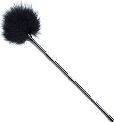 Fetish Addict Feather Tickler 40cm Перо за Гъделичкане в Черен Цвят