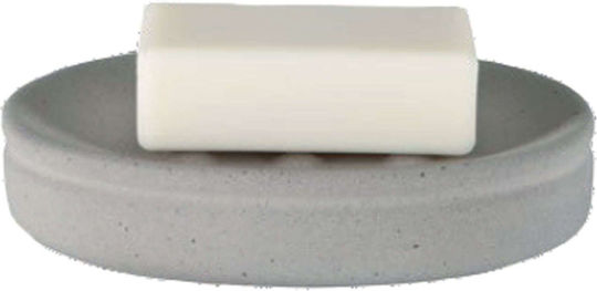 Dimitracas Cement Spirella Ceramic Soap Dish Countertop Gray