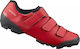 Shimano SH-XC100 Men's Low Mountain Cycling Shoes Red