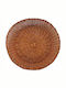 Art et Lumiere Hotelia Bread Basket Wicker Brown 48x48x11cm