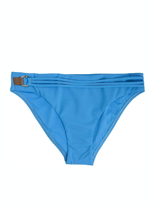 Luna Cuero 91177 Bikini Slip Light Blue