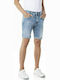 Replay Herrenshorts Jeans Hellblau