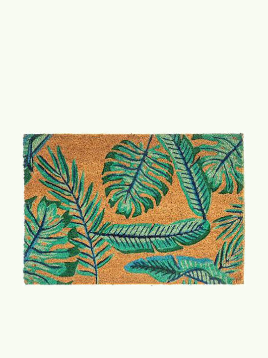 Atmosphera Entrance Mat made of Coir Tropic Green 40x60cm