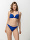 Luna Blue Sense Bikini Alunecare Albastru