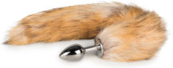 Easytoys Fox Tail Plug No 1 Anal Plug Silver