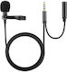 Hands-Free Lavalier Elektret Mikrofon 3,5mm Πέτ...