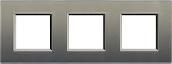 Legrand Bticino Living Light Switch Frame 3 Pos...