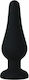 Intense Anal Plug Pipo M Silicone Anal Plug Medium Black 11cm