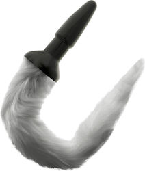 Pipedream Darkness Tail Butt Silicone Plug Анална тапа Сив Pipedream Darkness Tail Butt Silicone Plug Анална тапа Сив