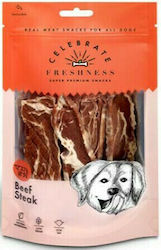 Celebrate Freshness Beef Steak Dog Treat Diet Grain Free Low Grain with Calf and Beef 100gr 84065