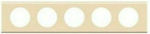 Legrand Celiane Horizontal Switch Frame 5-Slots Beige 069220