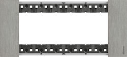 Legrand Living Now Switch Frame 3 Positions Hor...