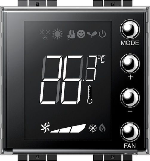 Legrand Ll Scs Digital Wandmontierter Thermostat für Raum mit Touchscreen