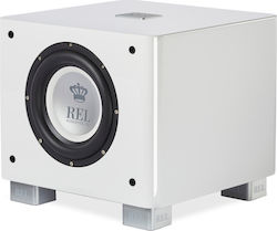 Rel Acoustics T/7x Ασύρματο Αυτοενισχυόμενο Subwoofer με Ηχείο 8" 200W Λευκό Γυαλιστερό