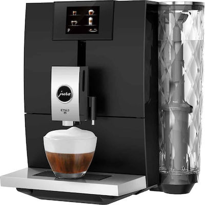 Jura ENA 8 Full Metropolitan Black 15339 Mașină Espresso Automată 1450W Presiune 15bar cu Râșniță Neagră