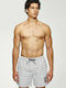 North Sails Men's Swimwear Shorts White with Patterns