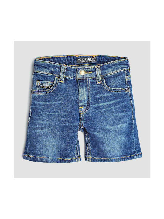 Guess Kids Shorts/Bermuda Denim Βερμούδα Blue