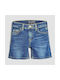 Guess Kids Shorts/Bermuda Denim Βερμούδα Blue