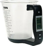 BES101 Digital Kitchen Scale with Jug 1gr/1kg Black