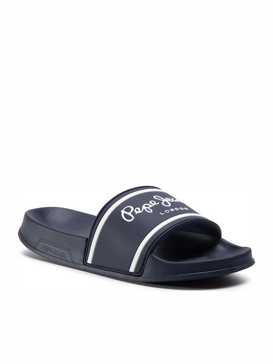 Pepe Jeans Kinder Badeschlappen Marineblau Slid...