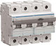 Hager Siguranță automată 80A Tetrapolară AC HMF480