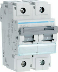 Hager Automatic Circuit Breaker 80A 2 Pole AC