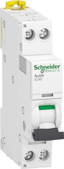 Schneider Electric Αυτόματη Ασφάλεια 20A Διπολική AC A9P52620