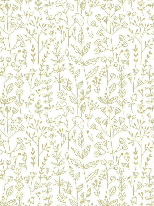 Wallpaper Casa Mood Vinyl Beige L1005xW53cm Washable