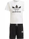 Kinder-Set mit Shorts Sommer 2Stück Weiß Originals