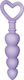 Evolved Novelties Sweet Treat Silicone Anal Beads Πρωκτικές Μπίλιες Μωβ