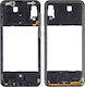 Μεσαίο Πλαίσιο Μαύρο για Galaxy A30