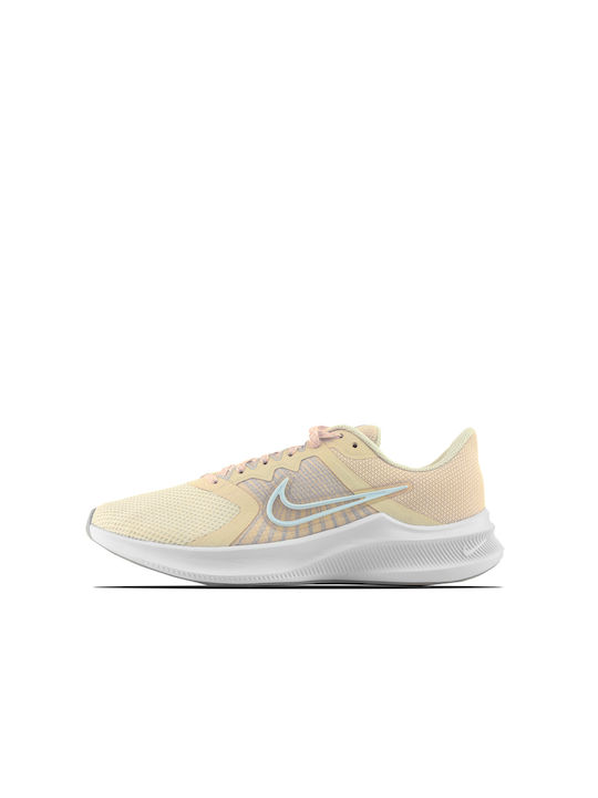 Nike Downshifter 11 Γυναικεία Αθλητικά Παπούτσια Running Light Soft Pink / White / Peach Cream / Venice