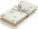 Cam Cam Copenhagen Windflower Πάνες Αγκαλιάς από Μουσελίνα Μπεζ 70x70εκ. 3τμχ