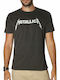 Amplified Logo T-shirt Metallica Schwarz Baumwolle ZAV210MHC