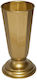 Marhome Διακοσμητικό Βάζο Kunststoff Flakon Szwed Gold 13x13x31cm 1Stück