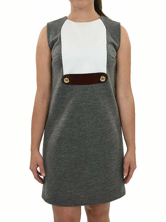 Dsquared2 Mini Dress Gray