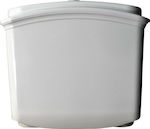 GPD RZV04 Wall Mounted Plastic Low Pressure Rectangular Toilet Flush Tank White