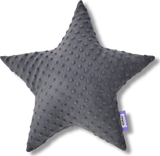 Jukki Dekokissen für Wiege Minky Gray 40x40cm 703-0515-0591