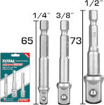 Total Adapter with Input HEX and Output 1-1/2'' / 1/4'' / 3/8'' 3pcs TAC273651