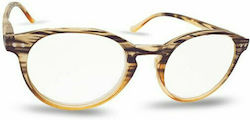 Kyros 419 Damen Lesebrille +3.00 Brown