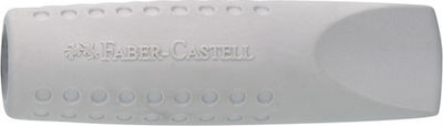 Faber-Castell Eraser for Pencil and Pen Jumbo Cap 1pcs Gray