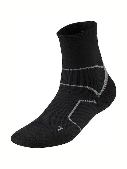 Mizuno ER Trail Trekking Κάλτσες Μαύρες 1 Ζεύγος