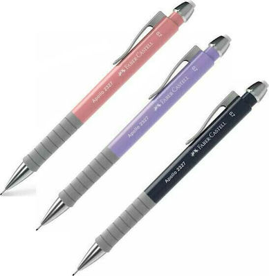 Faber-Castell Apollo Creion mecanic Plastic 0.7mm cu Radiera (Culori diverse)