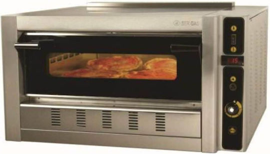 Sergas FG70 Cuptor de Pizza Pe gaz Cărămidă de foc 10kW 101x90.3x55cm