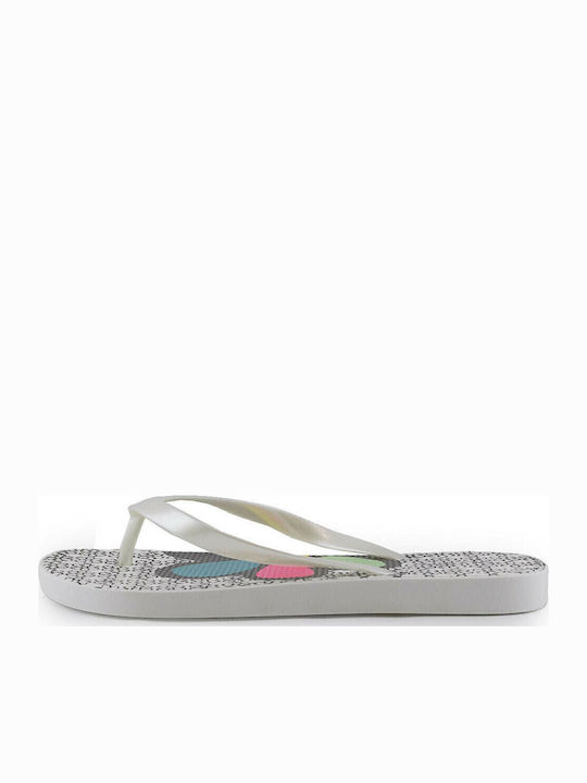 Παιδικές Σαγιονάρες Flip Flops Λευκές