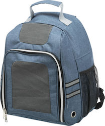 Trixie Dan Rucksack für Hunde / Katzen bis 6kg Blau L36xB26xH44cm. 28859