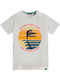 Παιδικό T-shirt Λευκό On The Road to Surf in Paradise