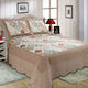 Silk Fashion LT1486 Σετ Κουβερλί Μονό Microfiber Καφέ 160x220cm 2τμχ