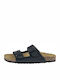 GS1800W Flache Sandalen für Damen in Schwarz Farbe
