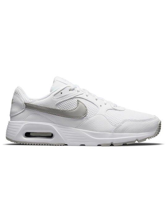 Nike Air Max SC Γυναικεία Sneakers White / Mtlc Platinum